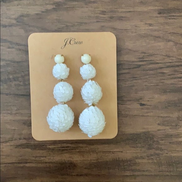 J.crew sequin ball drop earring - Picture 2 of 9